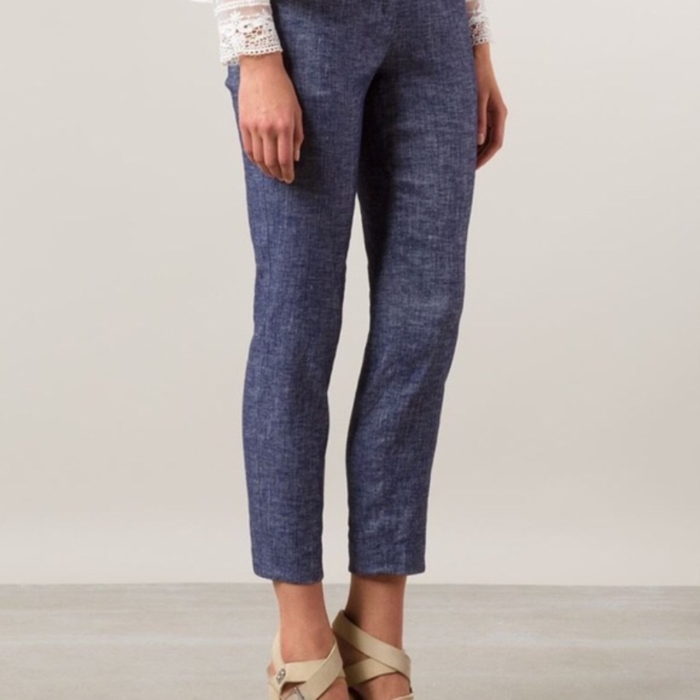 Rust Theory Linen Trouser Pants